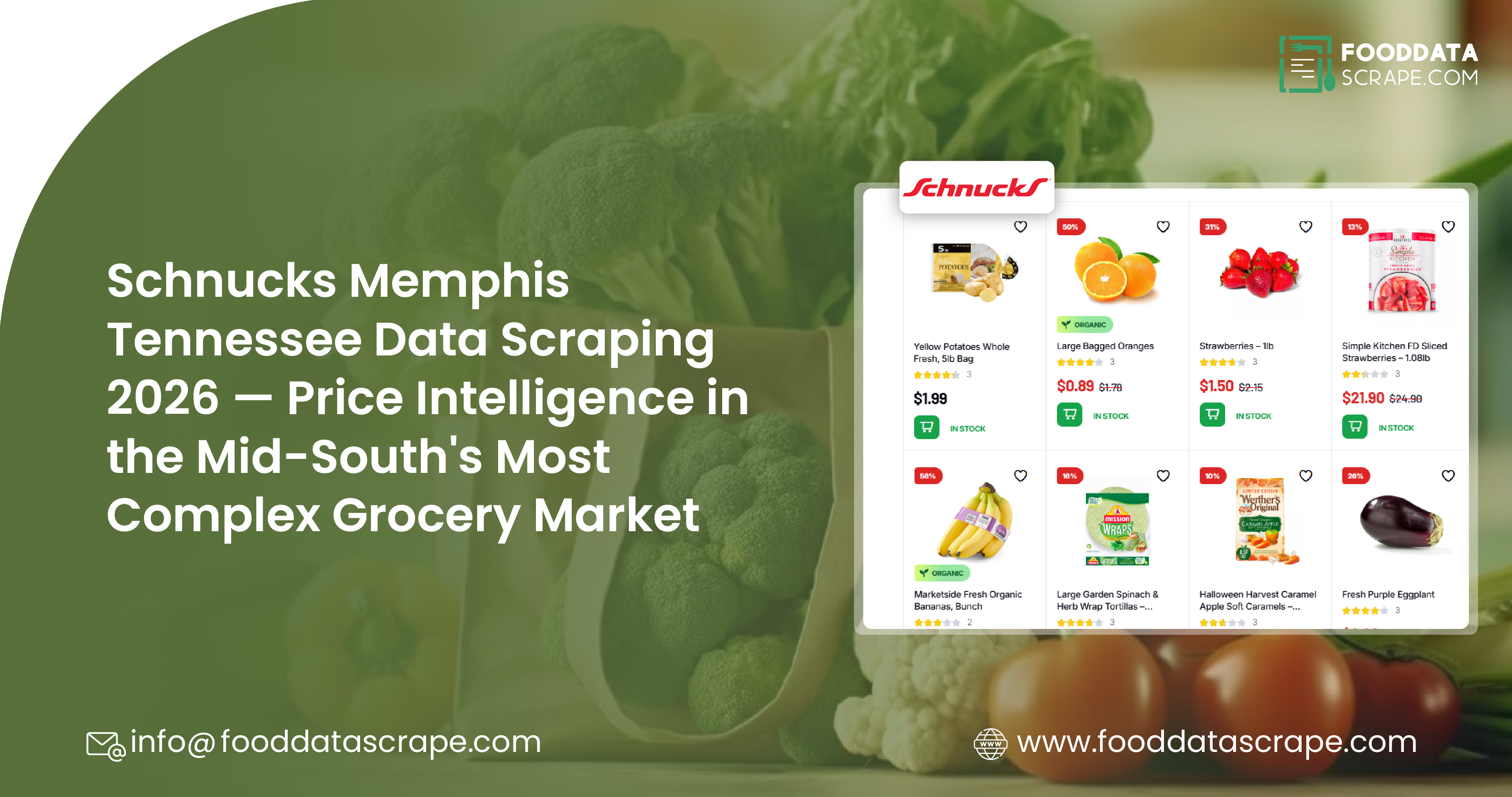 Schnucks Memphis Tennessee Data Scraping 2026 — Price Intelligence in the Mid-South's Most Complex Grocery Market